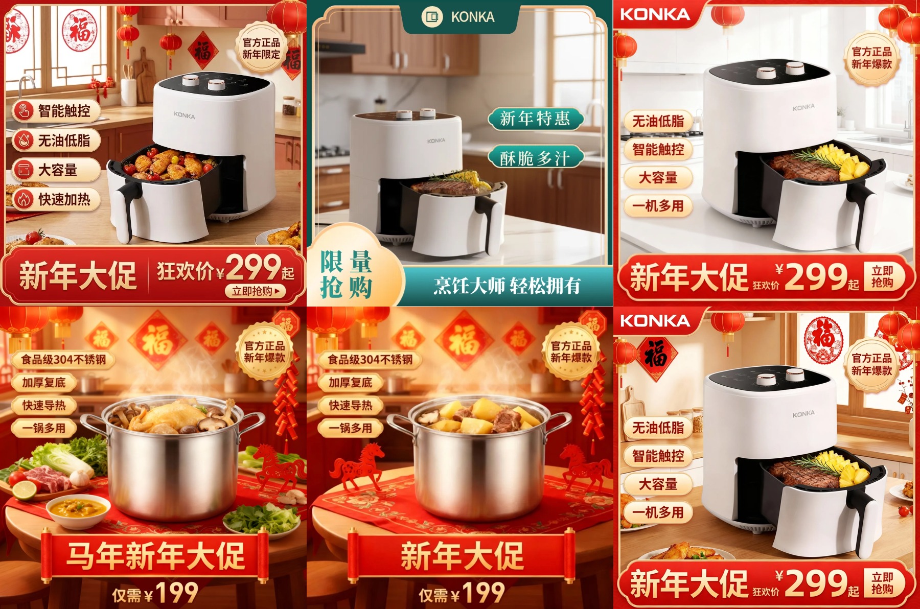 新年电商主图怎么做？国内版lovart平替来帮忙！